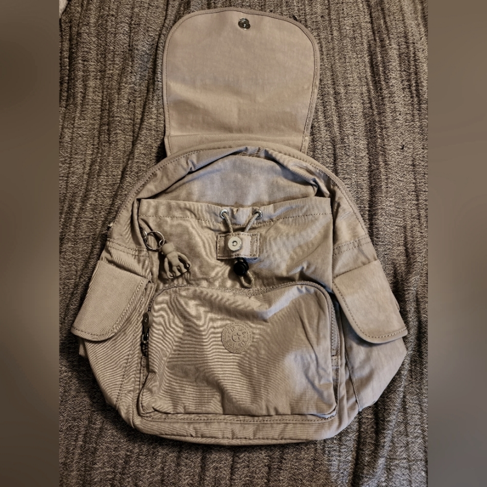 Kipling City Pack Backpack (Grey Gris) - image 4